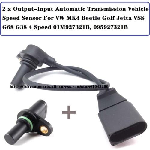 01M927321B FOR VW MK4 Beetle GTI Golf Jetta Automatic Transmission Speed Sensor VSS G68 4 Speed 01M 927 321B