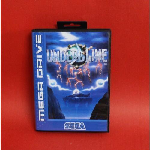 Undead Line 16 bit MD card with Retail box for Sega MegaDrive Video Game console system