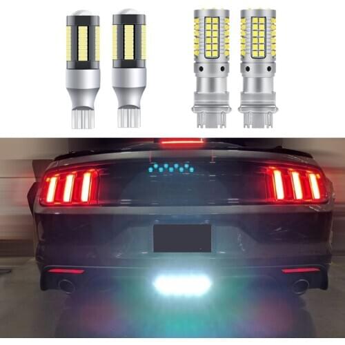 2pcs Canbus Led Bulbs Backup Light For Ford Mustang 2015 2016 2017 2018 2019 2020 2021 Reversing Lamp