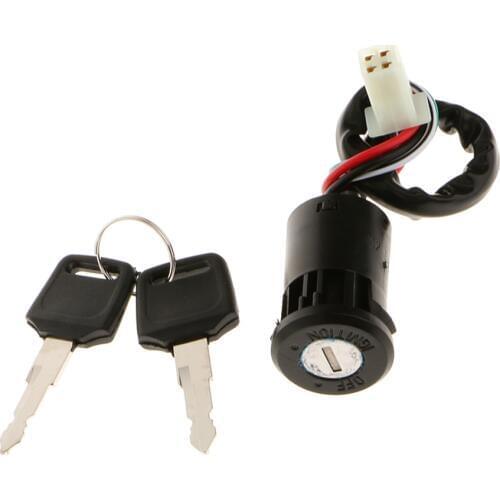 2x Ignition Starter Switch Lock Key Motorcycle Motorbike ATV Quad Dirt Bike