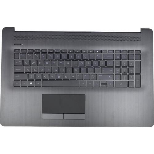 95% NEW Laptop Palmrest Upper Case For HP 17-CA 17-BY Palmrest Shell With Touchpad and Keyboard Grey 6070B1308103 L22750-001