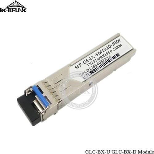 TPLK 1.25Gbs Data Links 1000Base 20KM Module, LC/SC 1310nm/1550nm SFP Module WDM SFP-GE-LX-SM1310-BDBI customizable LOGO