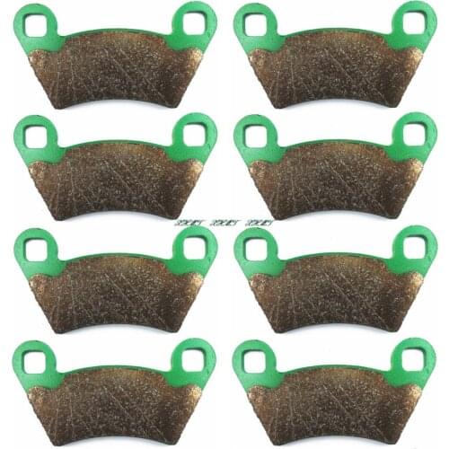 For POLARIS ATV 500 Ranger 4x4 EFI - sideby side 2006 2007 Disc Brake Pads Pill Front Rear