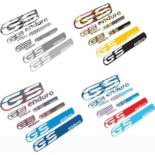GS For R1200/F800/F700/G310/G650 GS motorcycle Stickers tail box stickers Beak Fender Decal Sticker Shock absorber decals Decals