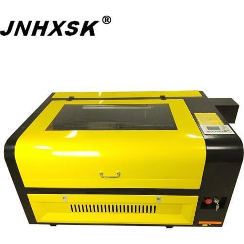 JNHXSK TS6090 laser 100W/130W RUIDA system free shipping laser engraving marking cutting machine Auto focus cheaper price co2