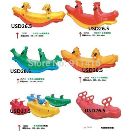 Kindergaren furtinure children Seesaw for Playground