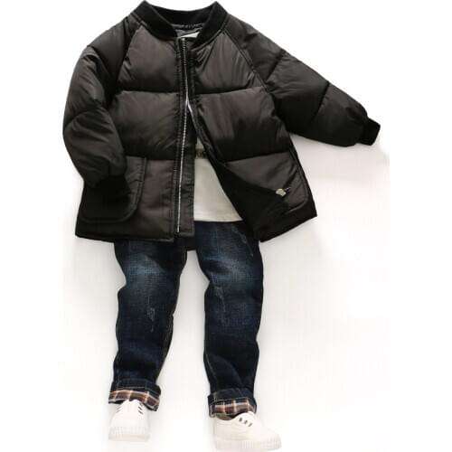 Baby Jacket Autumn and Winter New Childrens Cotton Coat Korean Version of The Small Childrens Bread Clothes Men and Women
