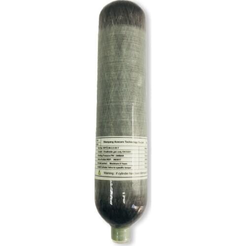 Acecare AC102 2L CE Mini Scuba Diving Tank Carbon Fiber Cylinder For Pcp Air Rifle Paintball Airsoft Underwater Airgun 4500psi