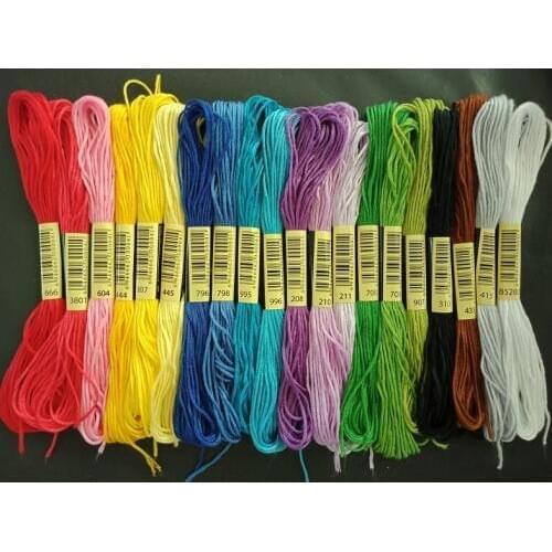 Cxc threads Choose Any Color And Quantity Similar DMC Floss Embroidery Thread Floss / Cross Stitch Yarn Thread Floss