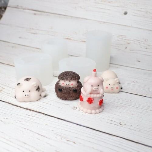 2021 New Dudu Pig Mold Pig Butt Silicone Mold Mousse Baking Mold Cake Decorating Tools Cake Mold Chocolate Mold Fondant Molds
