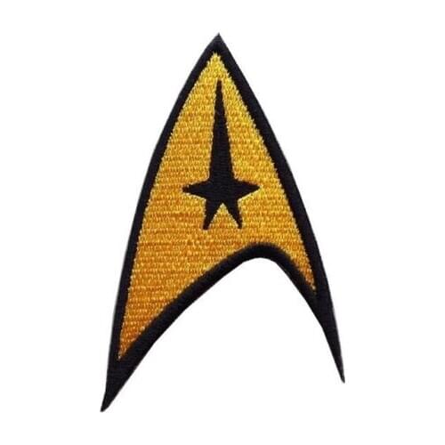 Star Trek Original Style Communicator badge Iron On Patch Sew on Embroidered New