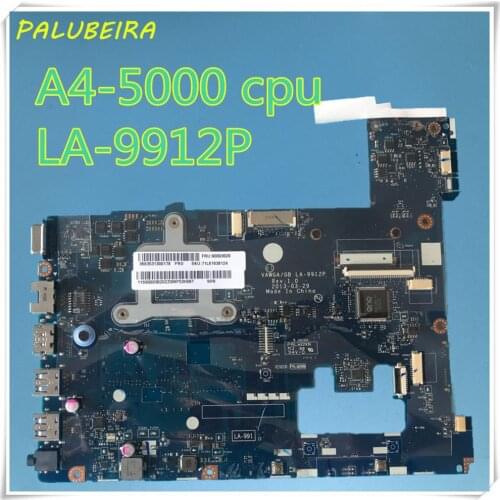 PALUBEIRA 100% PROMISED WORKING VAWGA/GB LA-9912P Laptop Motherboard for Lenovo G505 Notebook PC PROCESSOR A4-5000