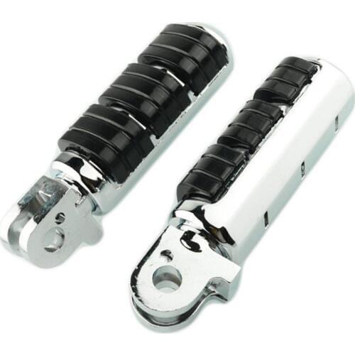 Motorcycle Pedals Footboards Parts Front Rider Foot Pegs FootRests Footpegs For Honda VTX 1800 Shadow 1100 Yamaha Kawasaki