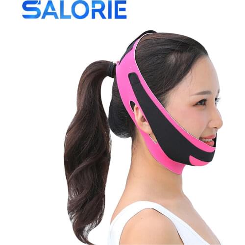 Face Slimmer Beauty Jaw Exerciser Facial Lifiting Belt Slim V-Line Lift Up Belt Reduce Double Chin Bandages Mask Face Care