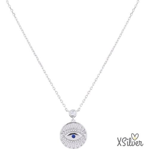 XSilver HC24306 925 Ayar Gümüş Taşlı Kolye