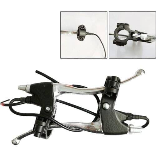 2PC Electric Bike Scooter E-scooter Brake Lever E-bike Mechanical Brake Lever High Quality Electric Bike Accessories