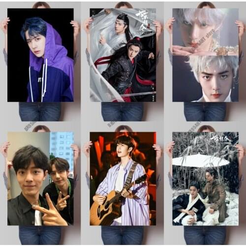 Diamond Painting Chen Qingling Xiao Zhan Wang Yibo Mosaic Cross Stitch Kits Diamond Embroidery Full Square Room Decoration