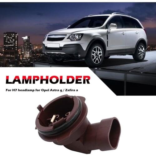 H7 Headlight Bulb Socket Lamp Holder Low Beam for Opel Astra G Zafira A For Automobiles Car Accessories Bulb Socket Adapter