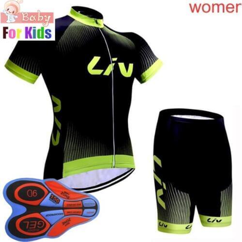 Liv Diks Womens Cycling Jersey 2018 Cartoon Bicycle Clothing Summer Shirts Short Sleeve Female Road Bike Clothes Mtb Maillot