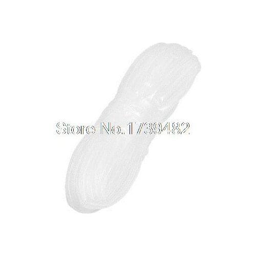 5mm Diameter Clear Polyolefin Heat Shrinking Tube 10M 32.8ft