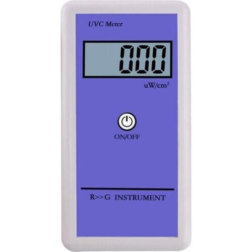RGM-UVC Reptile with UV Radiation Meter Ultraviolet Irradiance Meters UV Illuminance Meter UVC Luminosity Meter