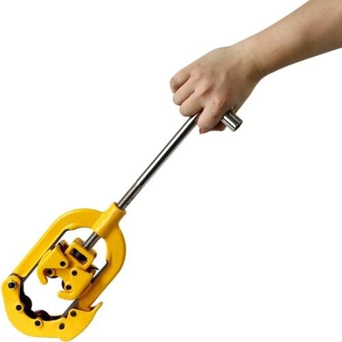 Manual Small Capacity Steel Tube Cutter Suitable for small space 25-62.5 MM (H2S) exhaust pipe cutter