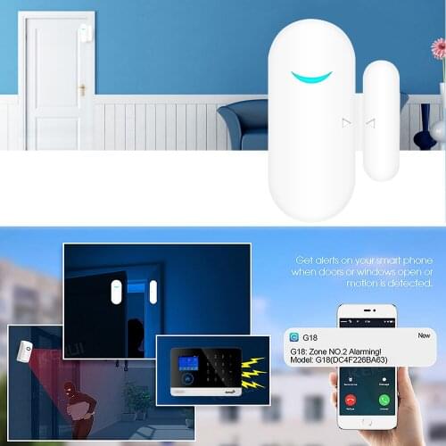 Tuya-SmartLife APP Wired Wireless RFID Anti-Theft Home Security WIFI GSM Alarm System Alexa Google Home Compatible Alarm Kit