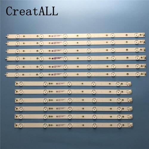 LED Backlight strip For Philips 49" TV 49PUF6701/T3 GJ-2K15-XM-D2P5C1-490-D611-C1 49puh4900/88 EVTLBM490E0601 TPT490U2-EQYSH