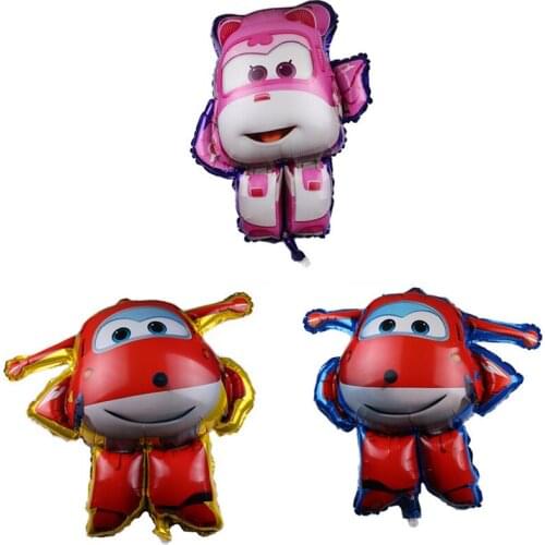 Super Flyer Shaped Aluminum Film Balloons Childrens Day Birthday Party Indoor and Outdoor Decoration Floating Helium Air Ball