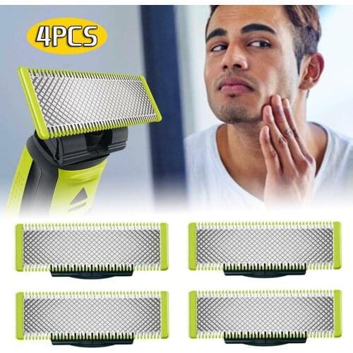 1/2/4 Pack Replacement OneBlade Suitable for Philips QP210/80 QP220/80 QP230/80 QP2520 QP2530 QP2527 QP2533 QP2630 QP6510 QP6520