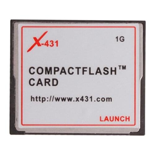 100% Original LAUNCH X431 CF Memory Card For X431 GX3 ,X431 Master ,X431 IV launch cf card compact flash card 1GB Free Ship