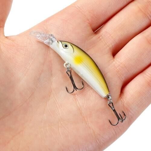 2.7g Wobblers Fishing Lure Mini Minnow Pesca Fishing Lures Japan Bait New Artificial Trout Carp Hard Bait Pesca Sinking Jerkbait