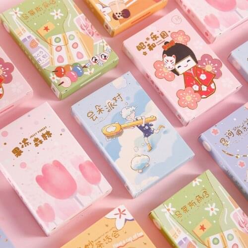 27 Sheets/Set Sweet Dreams Fairy Tale Series Lomo Card Mini Postcard Kawaii Japanese Style Blessing Message Cards