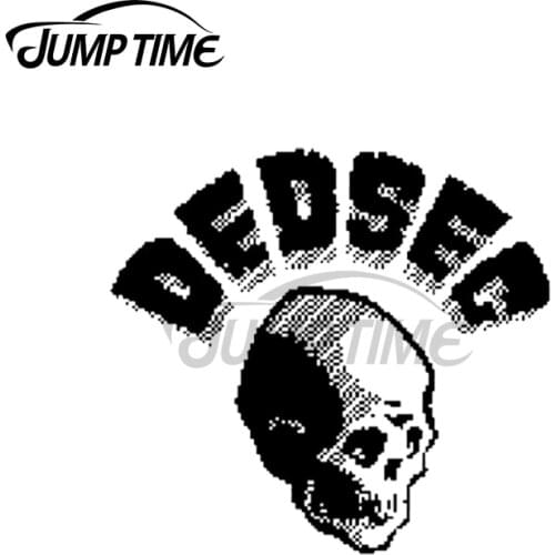 Jump Time 13 x 9.8cm For Watch Dogs Dedsec Car Sticker Windshield Trunk Decal Refrigerator Personality Vinyl Car Wrap