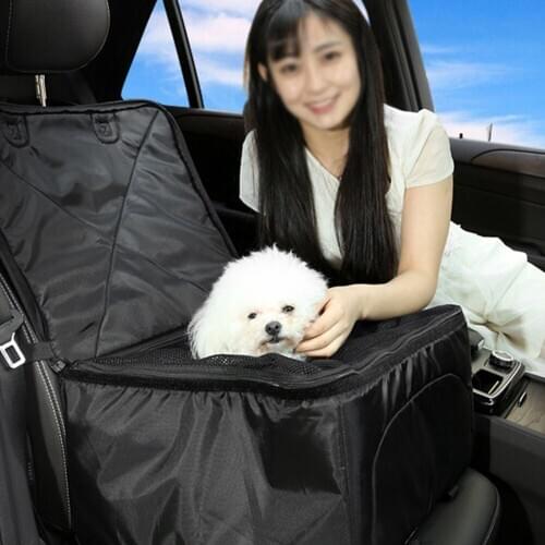 Car Pet Pad Travel Pet Folding Box Case With Adjustable Buckle Multifunctional Travel Pet Mat Auto Interior Accessories