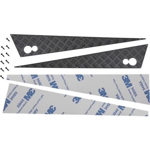 DJ TRAXXAS TRX4 Engine Cover Anti-skid Plate Stainless Steel Decorative Sheet TRX6 G63 G500 RC Car Upgrade Accessories Parts