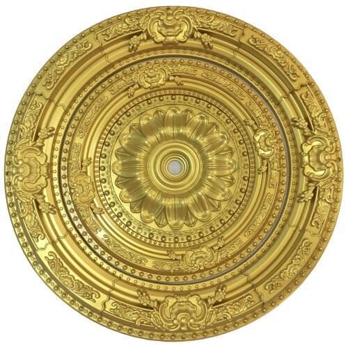 Decorative Round Designed Special Eddition Ceiling Medallion for Chandeliers 90cm 35.43