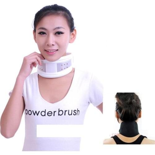 Breathable fixed neck collar cervical traction apparatus confining Cervical spondylosis household neck curvature correction