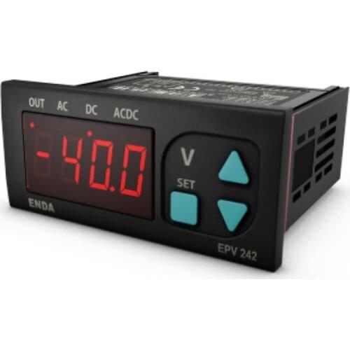 ENDA EPV242-230VAC PROGRAMMABLE AC/DC VOLTMETER POWER SUPPLY: 230V AC +10% -20