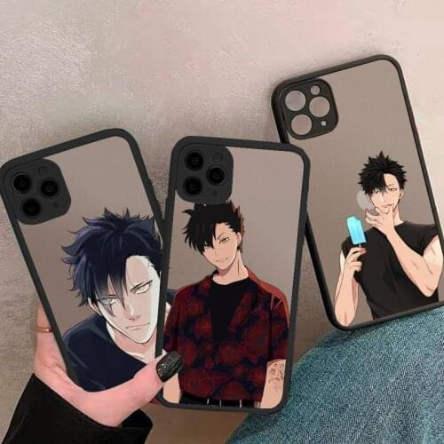 Haikyuu Kuroo Tetsurou P Phone Case For iphone 12 11 8 7 plus mini x xs xr pro max matte transparent cover