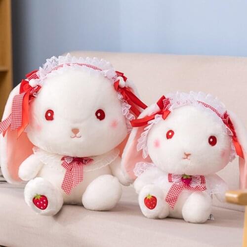 Plush Rabbit Toys Peluche Toy Bunny Stuffed Animal Cute Baby Toys For Girls Kawaii room deco Children Birthday Gifts Children