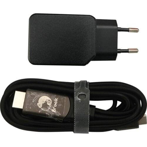 Brook Switch for HDMI-compatible Cable Type-C Output Video/Audio for Nintend Switch Fast Charging for iPhone 12-EU Plug (ZPP005N