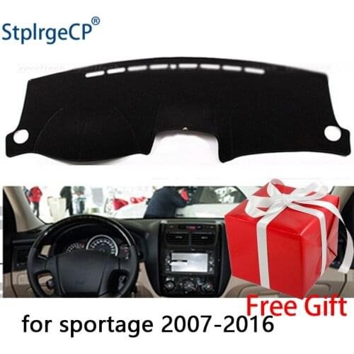 For kia sportage 2007-2016 dashboard mat Protective pad Shade Cushion Pad interior sticker car styling accessories