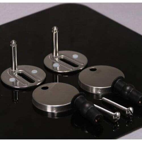 Toilet Tinge 5.5CM Pair Toilet Seats Cover Base Connection Expansion Bolt Fixing Hinge