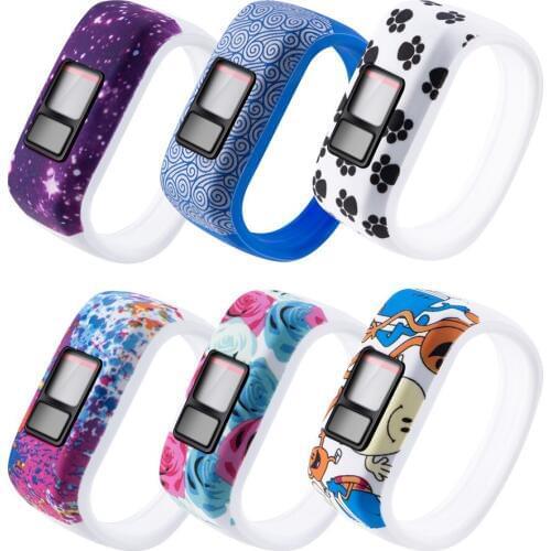 Silicone Wrist Band Strap for Garmin Vivofit JR JR2 vivofit 3 Large/Small Sports Watchband Bracelet Straps for Garmin Vivofit