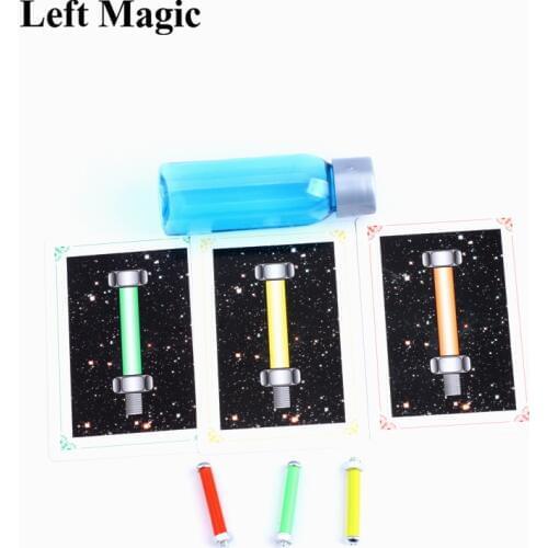 ET Screw Prediction Nut And Bolt Escape Magic Tricks Micro Psychic Rotating Close Up Card Prediction Magic Props Accessories