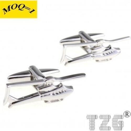 Helicopter Cufflink Cuff Link 1 Pair Free Shipping Promotion