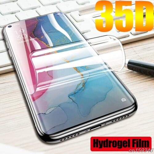 Screen Protector Hydrogel Film For OPPO Reno 5G Reno2 Reno3 Reno4 SE Z F 10x zoom Ace Ace2 A Global Clear Film Not Glass