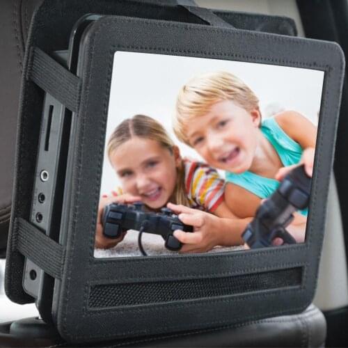1Pcs 7/ 9 /10 Inch Car Headrest Mount Holder Strap Case For Portable DVD Players Tablets Car Phone Holder Cases Car Storage Bag