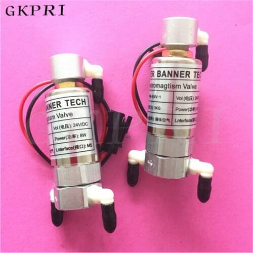 Inkjet printer Challenger Phaeton Infiniti 3208H 3278N 3 ways 24v DC 8W solenoid valve Flora electro valves 1pc 4pcs